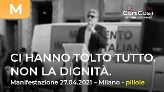 MANIFESTAZIONE 27.04.2021 | Pillole - Diritti, lavoro e libert&agrave; &ndash; Piazza Duomo Milano