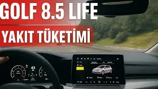 GOLF 8.5 LIFE | YAKIT T&Uuml;KETİMİ | YOĞUN TRAFİK #golf #vw #etsi #t&uuml;ketim #minivlog 