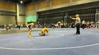 Cons. Semi - Louie Trujillo (Central) won by decision over Declan Leonard (Del Oro) (Dec 2-1)