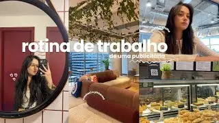 rotina de trabalho REAL na vida de uma PUBLICITÁRIA | conheci o Pinterest & muitas demandas 🗒️✨