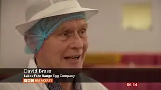 Free range eggs to return to shops as bird flu risk reduces - Sarah Rogers 2.5.2022 BBC Breakfast