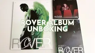unboxing kai&rsquo;s third mini album rover ☆ (photobook, sleeve, and digipack versions)