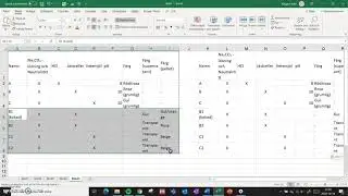 Wordfunktioner - St&auml;da en r&ouml;rig tabell som blir prydliga tabeller. Allt i Excel