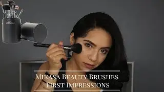 Mikasa Beauty Brushes Review + Demo♡| First Impressions