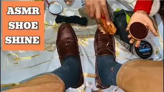 ASMR SHOE SHINE CALMING YOUR SENSES THE SHOE SHINE ASMR EXPERIENCE #asmr #asmrshoeshine