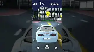 Night driving mission | Race with supra | Car simulator 2 #shorts #cargames #carsimulator2