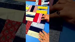 Old jeans, old chat , and doormat made from scraps of cloth ||