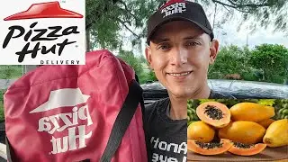 Pizza Hut Delivery Driver gets Papaya as a Tip - On the road to 100,000 pizza deliveries