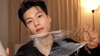 ASMR 마이크에 랩을 씌워 보았다