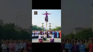 Ai girl dancing on the pole #ai #aigenerated #burmese #myanmar #whisk #dance #dreamina
