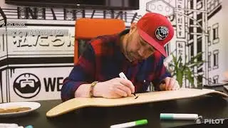 How to make custom skateboard deck designs using Pilot Pintor Marker Pens