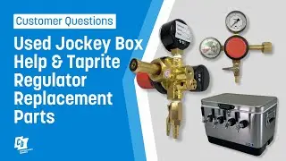 Used jockey box help and taprite regulator replacement parts
