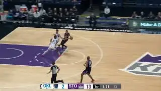 Dane Goodwin | Transition 3PT | NBA G League Highlights | Stockton Kings 23-24
