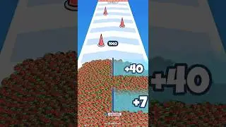 Fruit Run 3D Level 7 &ndash; Crazy Fruit Merge Run 🥑🥝 #trending #shorts #youtubeshorts #games