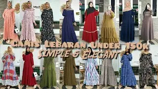 Trend!!! Gamis Lebaran Under 150k !!! Simple dan Elegant