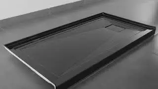 Streamline GB-2615-464-BL 60x32 Alcove Shower Base Review | Glossy Black, Right Drain Included