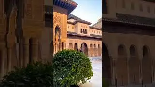 🛕 Stone embroidery from Alhambra Palace, Granada, Spain