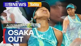 Naomi Osaka withdraws from Aus Open | 9 News Australia