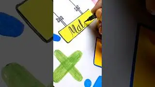 Easy Book Cover Design l Math #shorts #diy #bookcover #satisfying #viral