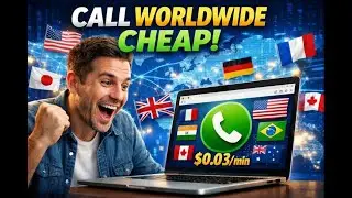 Make Cheap Calls Abroad from Your Web Browser (NO APP NEEDED)