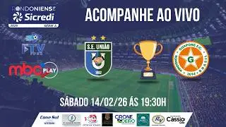 CAMPEONATO RONDONIENSE 2026 - UNI&Atilde;O CACOALENSE X GUAPOR&Eacute; - 14/02/2026
