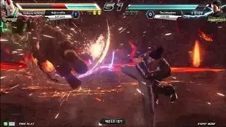 [Twitch TEKKEN CRASH] 테켄 크래쉬 예선E조 1경기 : Najin e-mFire vs The Attractions -EsportsTV