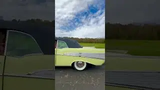 One owner for 62 years! The 1957 Chevy BelAirGiftsConvertible is a quintessentialAmerican classic.