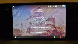 Steam Deck OLED - Horizon Forbidden West (Medium to High graphics options)