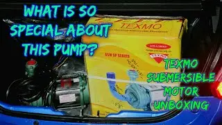 Submersible Water Pump Fitting Home|1hp Texmo New Submersible||Submersible Motor Unbox|OpenWell Pump