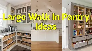 Large Walk-In Pantry Ideas For Organized And Stylish Kitchen Storage Modular Kitchen Design