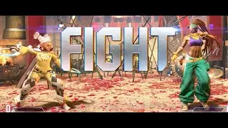 SF6 NoNeed (Lily Nia) vs Emjay (Kimberly scarf) Street Fighter 6 mod Xenoblade Chronicles