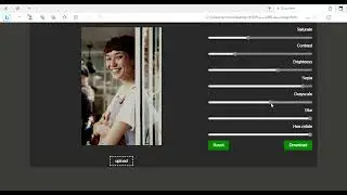 Image Editor Using JavaScript | Html | Css