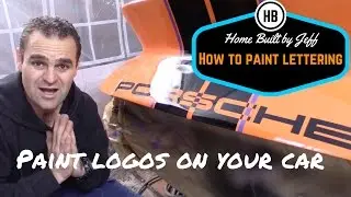 How to paint lettering on your car