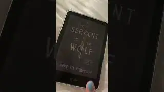 Reading Update - The Serpent and The Wolf by Rebecca Robinson #booktok #booktube #reading #bookish