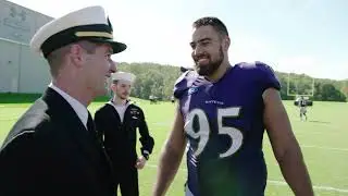 The Baltimore Ravens and USS Maryland (2019) 🇺🇸