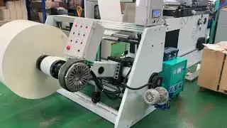 Roll Die Cutting Machine for Paper Roll [Korea]