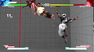 STREET FIGHTER V (BETA) Rashid combo