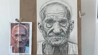소묘 하라버지 art -소묘 A sketch