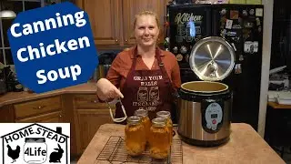 Canning Chicken Soup in the Carey Electric Canner
