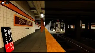Roblox PTA 5th Avenue Lines R179 K Train From Halson Terminal To Union Turnpike