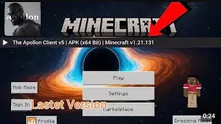 Apollon Client for MCPE 1.21.130 Apollon Client for MinecraftPE 1.21.130