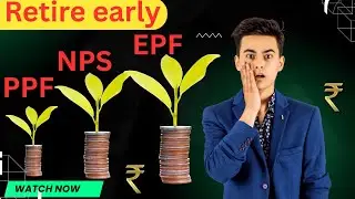 PPF, NPS, and EPF How to Retire Faster #financialknowledge #finance 