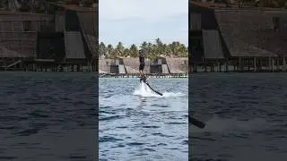 Flyboard in Maldives : best adventure water sports #watersport #maldives #adventure