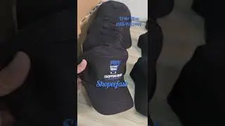Black caps with blue and yellow printing #shopeefast #fastprinting #viralvideos #instantprint
