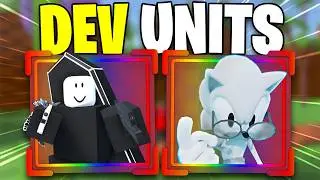 These DEV EXCLUSIVE UNITS Are Overpowered... (Project: Sonic TD)