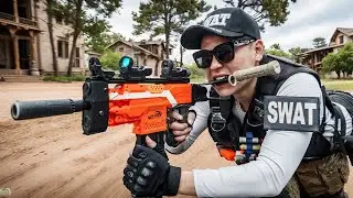LTT Action: Герой SEAL X спасает девушку от злодеев с помощью бластеров Nerf.