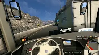 ATS - bus mod w/ assil - 150km/h crash dodging