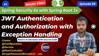 Spring Security 6 with Spring Boot and JWT Tutorial | JWT Authentication | Spring Security Series #9