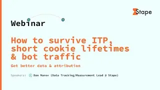 Improve data quality & conversion attribution with Stape server-side tracking | Webinar Recording