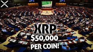 EUROPE SETS AN AWE-INSPIRING $50,000 VALUE PER XRP!  (XRP WILL BECOME THE NEW EUR!)